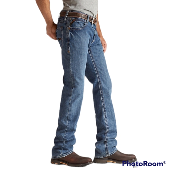 Ariat Other - Ariat Men's FR M4 Flint Low Rise Boot Cut Work Jeans Size Tag 30x34